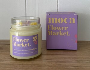 Chandelle au fleurs Moonday